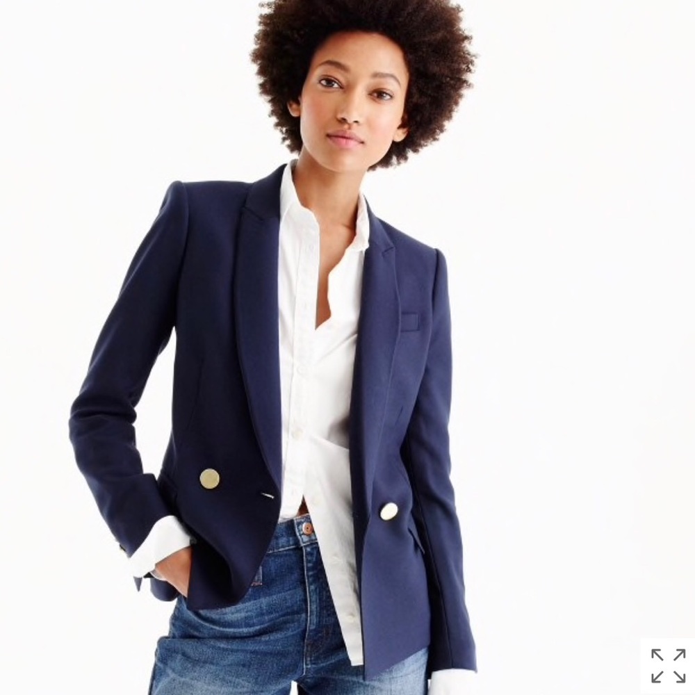 J.Crew Dover Blazer- Navy